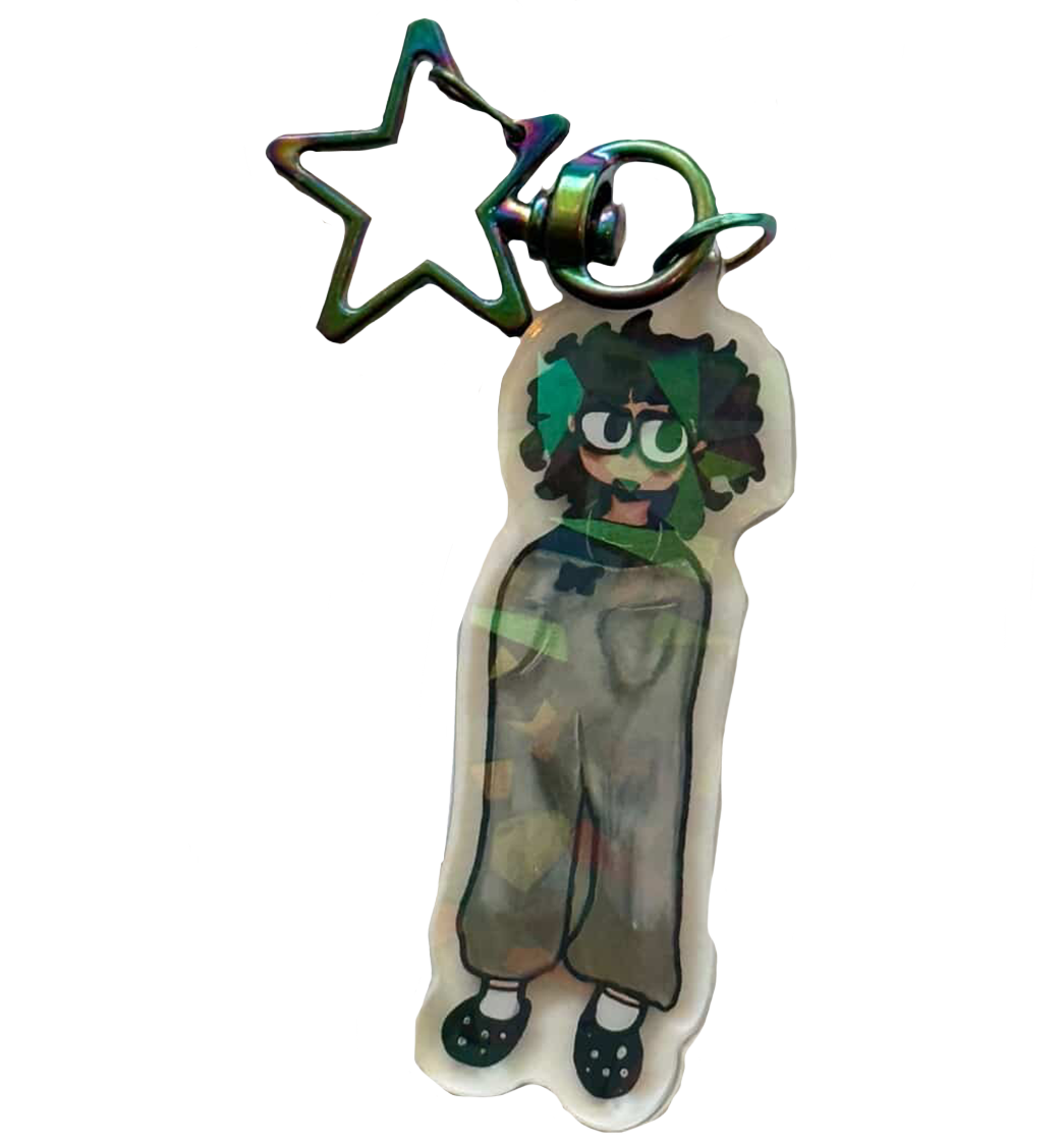 Xaviersobased sweatpant meme keychain